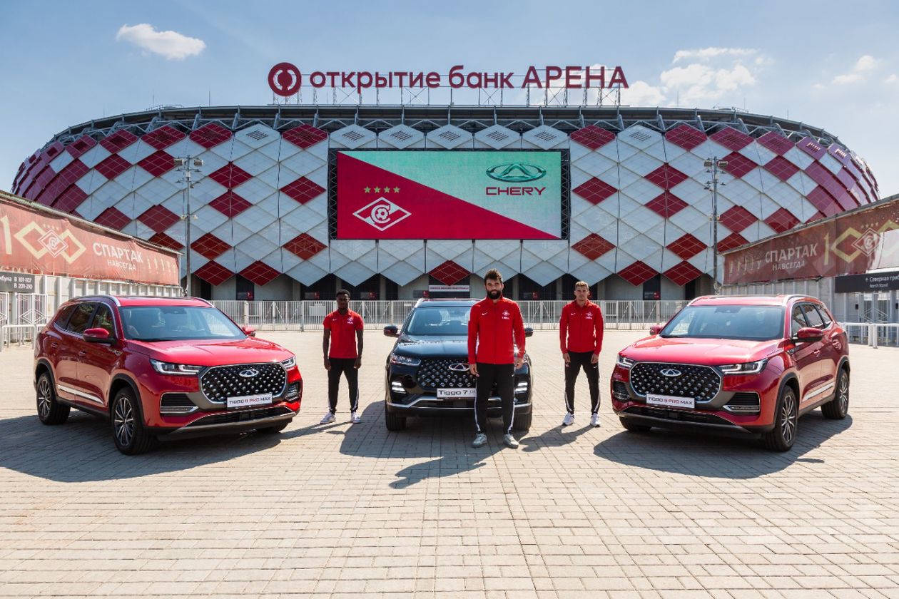 Авто Премиум — CHERY — официальный автомобильный партнер «Спартака»